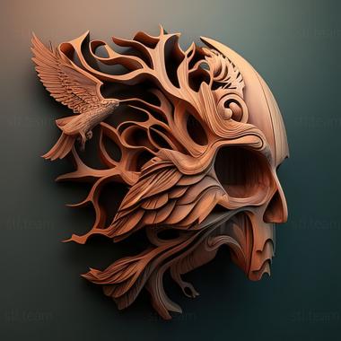 3D model st tattoo (STL)